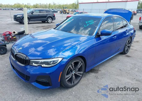 2021 BMW 330I из США, поврежденный, VIN 3MW5R1J0XM8B54157
